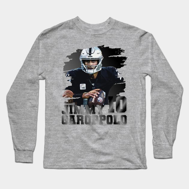 Jimmy Garoppolo || 10 Long Sleeve T-Shirt by Aloenalone